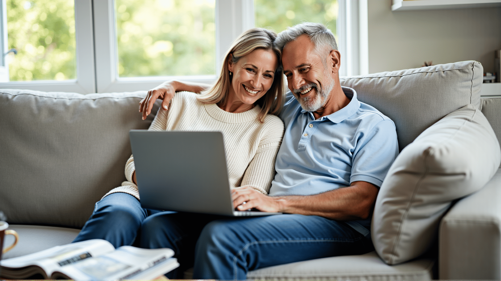 happy macu member using online banking